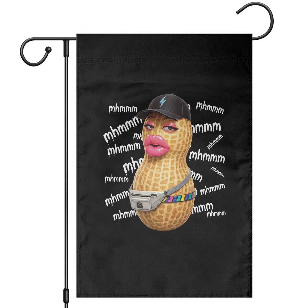 Funny Burnt Peanut Goop Garden Flag Mhmmm Goop Bungulato TS14 Black Print Your Wear