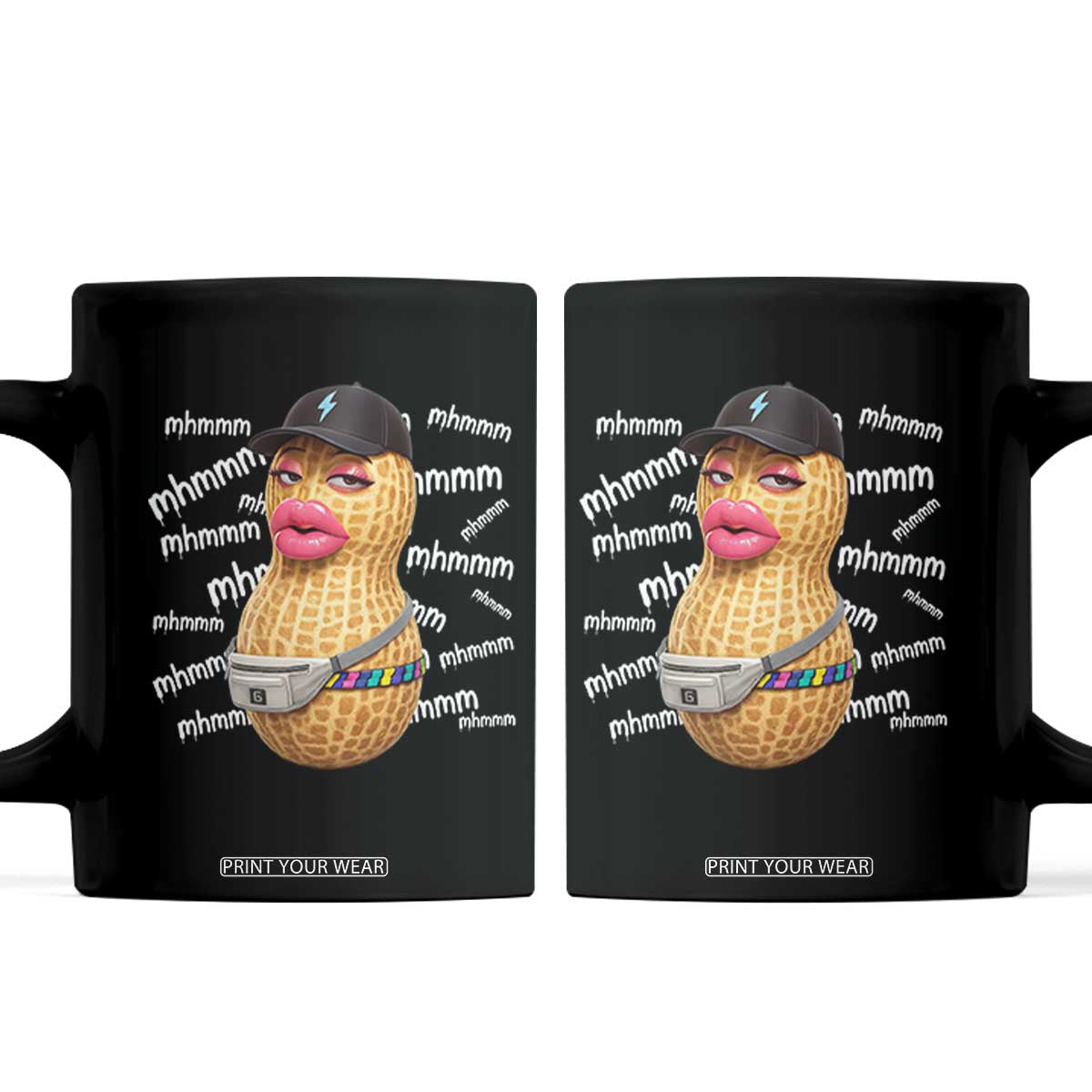 Funny Burnt Peanut Goop Coffee Mug Mhmmm Goop Bungulato TS14 Black Print Your Wear