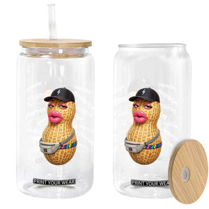 Funny Burnt Peanut Goop Glass Can Mhmmm Goop Bungulato TS14 Print Your Wear