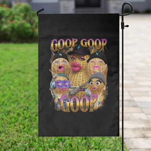 Funny Burnt Peanut Goop Garden Flag Bungulato 90s Bootleg Meme Trendy TS14 Print Your Wear