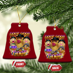 Funny Burnt Peanut Goop Ceramic Ornament Bungulato 90s Bootleg Meme Trendy TS14 Print Your Wear