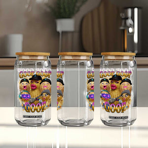 Funny Burnt Peanut Goop Glass Can Bungulato 90s Bootleg Meme Trendy TS14 Print Your Wear