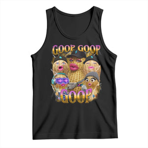 Funny Burnt Peanut Goop Tank Top Bungulato 90s Bootleg Meme Trendy TS14 Black Print Your Wear