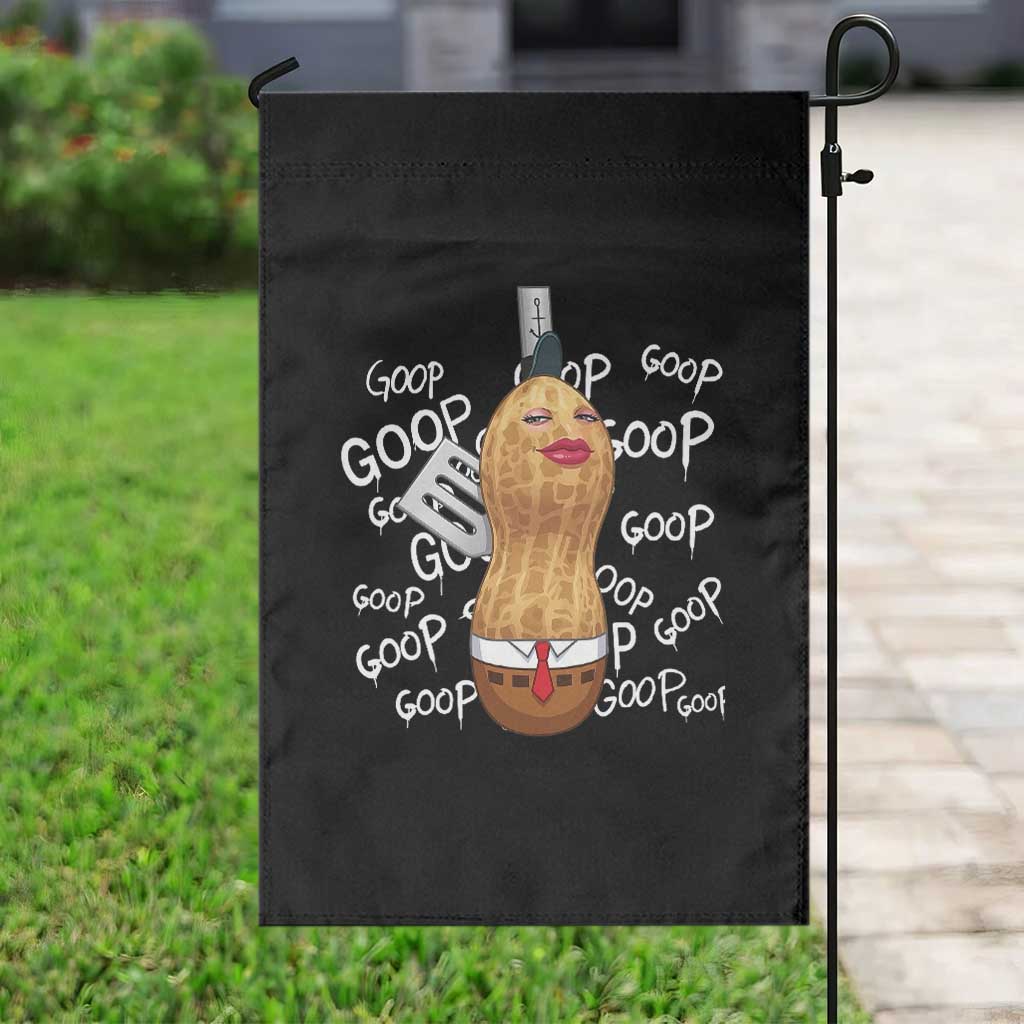 Funny Burnt Peanut Bungulator Garden Flag Mhmmm Goop Goop TS14 Print Your Wear