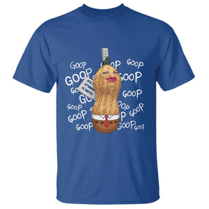 Funny Burnt Peanut Bungulator T Shirt Mhmmm Goop Goop TS14 Royal Blue Print Your Wear