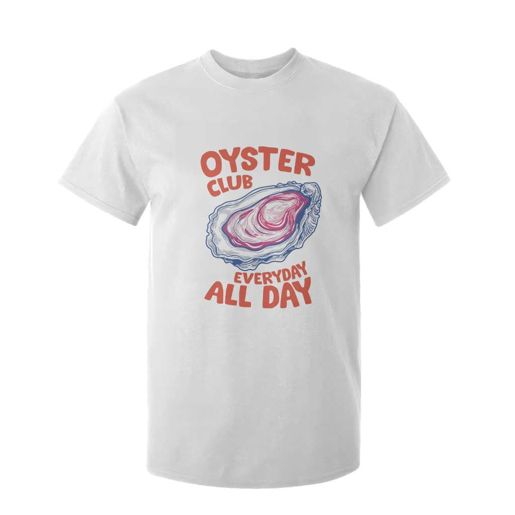 Oyster Club T Shirt For Kid Retro Summer Beach Vacation Gift TS14 White Print Your Wear