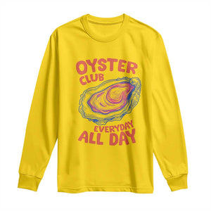 Oyster Club Long Sleeve Shirt Retro Summer Beach Vacation Gift TS14 Daisy Print Your Wear