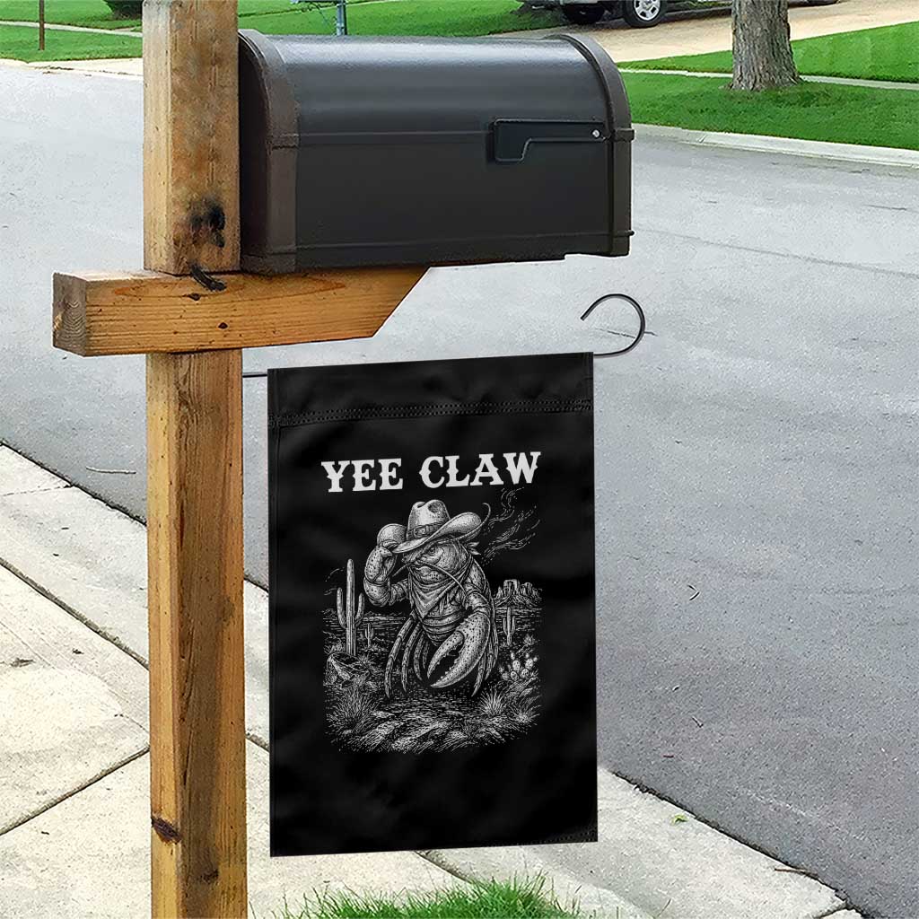 Yee Claw Lobster Garden Flag Funny Crawfish Western Meme TS14 Print Your Wear