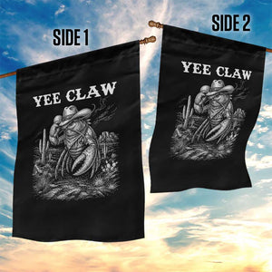 Yee Claw Lobster Garden Flag Funny Crawfish Western Meme TS14 Print Your Wear