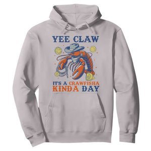 Yee Claw Lobster Hoodie It's a Crawfish Kinda Day Summer Beach Vaction Gift TS14 Ice Gray Print Your Wear