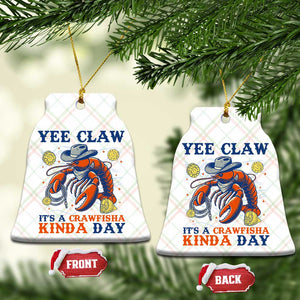 Yee Claw Lobster Ceramic Ornament It's a Crawfish Kinda Day Summer Beach Vaction Gift TS14 Print Your Wear