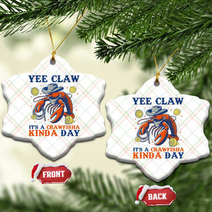 Yee Claw Lobster Ceramic Ornament It's a Crawfish Kinda Day Summer Beach Vaction Gift TS14 Print Your Wear
