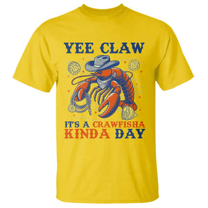 Yee Claw Lobster T Shirt It's a Crawfish Kinda Day Summer Beach Vaction Gift TS14 Daisy Print Your Wear