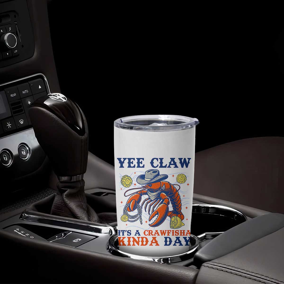 Yee Claw Lobster Tumbler Cup It's a Crawfish Kinda Day Summer Beach Vaction Gift TS14 Print Your Wear