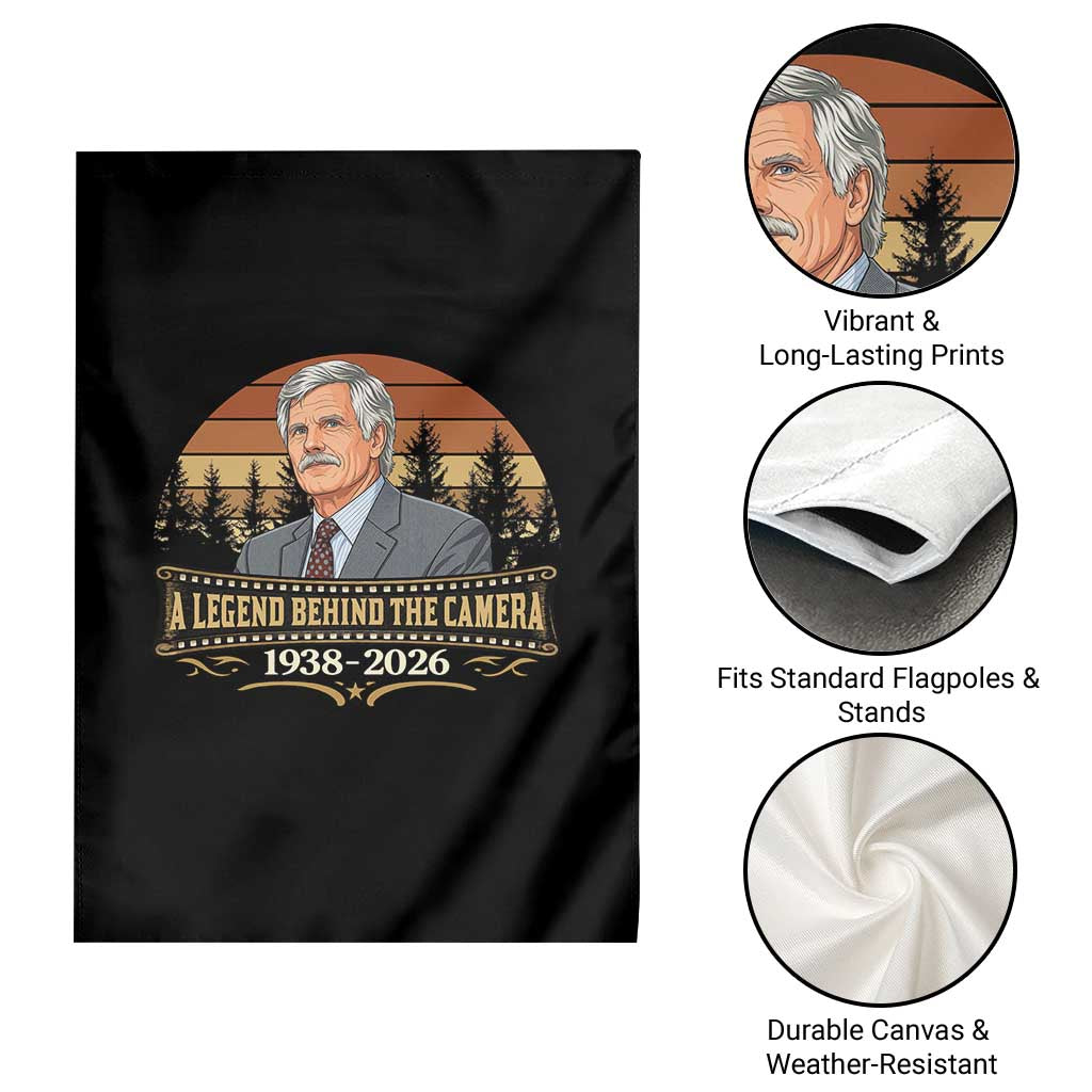 Media Mogul Turner Memorial Garden Flag A Legend Behind The Camera TS14 Print Your Wear