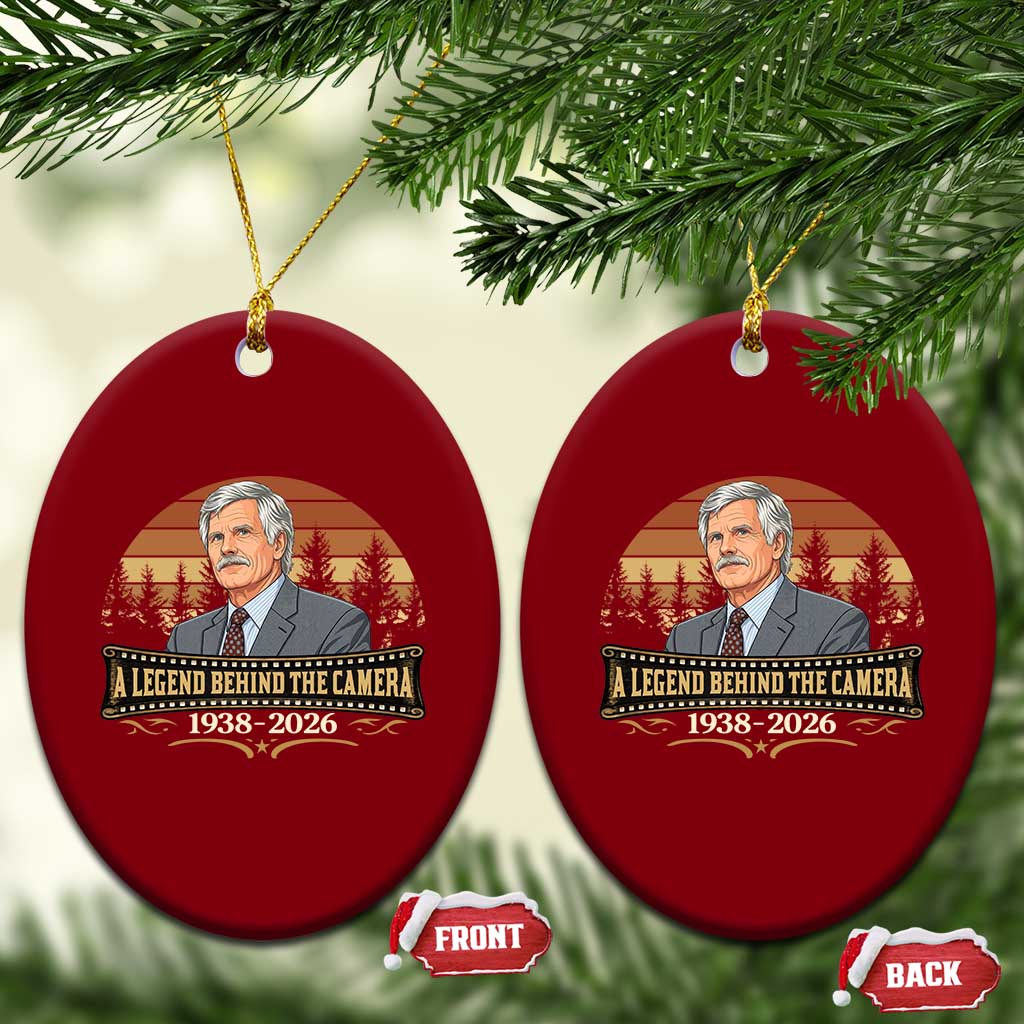 Media Mogul Turner Memorial Ceramic Ornament A Legend Behind The Camera TS14 Print Your Wear