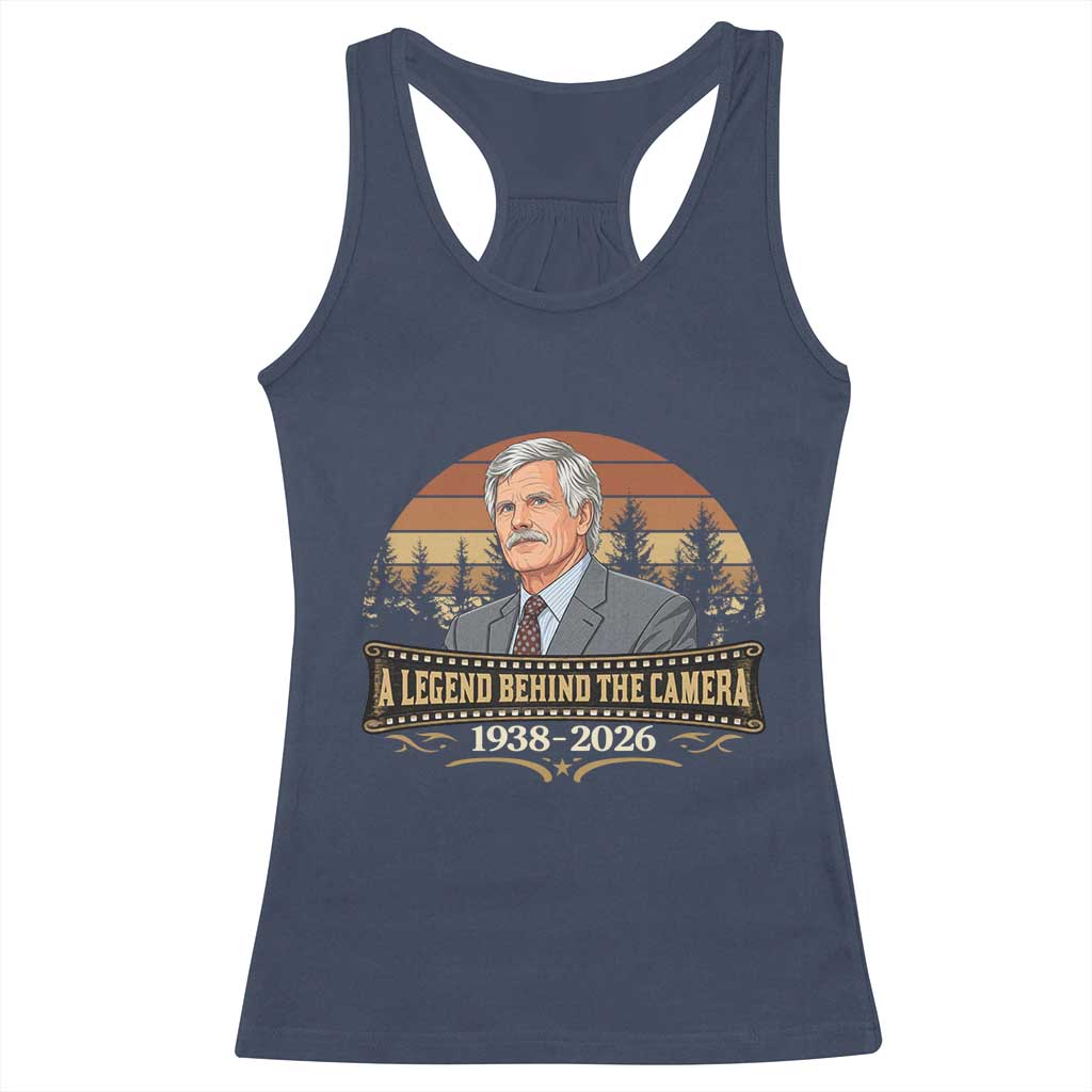 Media Mogul Turner Memorial Racerback Tank Top A Legend Behind The Camera TS14 Navy Print Your Wear