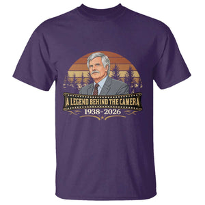 Media Mogul Turner Memorial T Shirt A Legend Behind The Camera TS14 Purple Print Your Wear