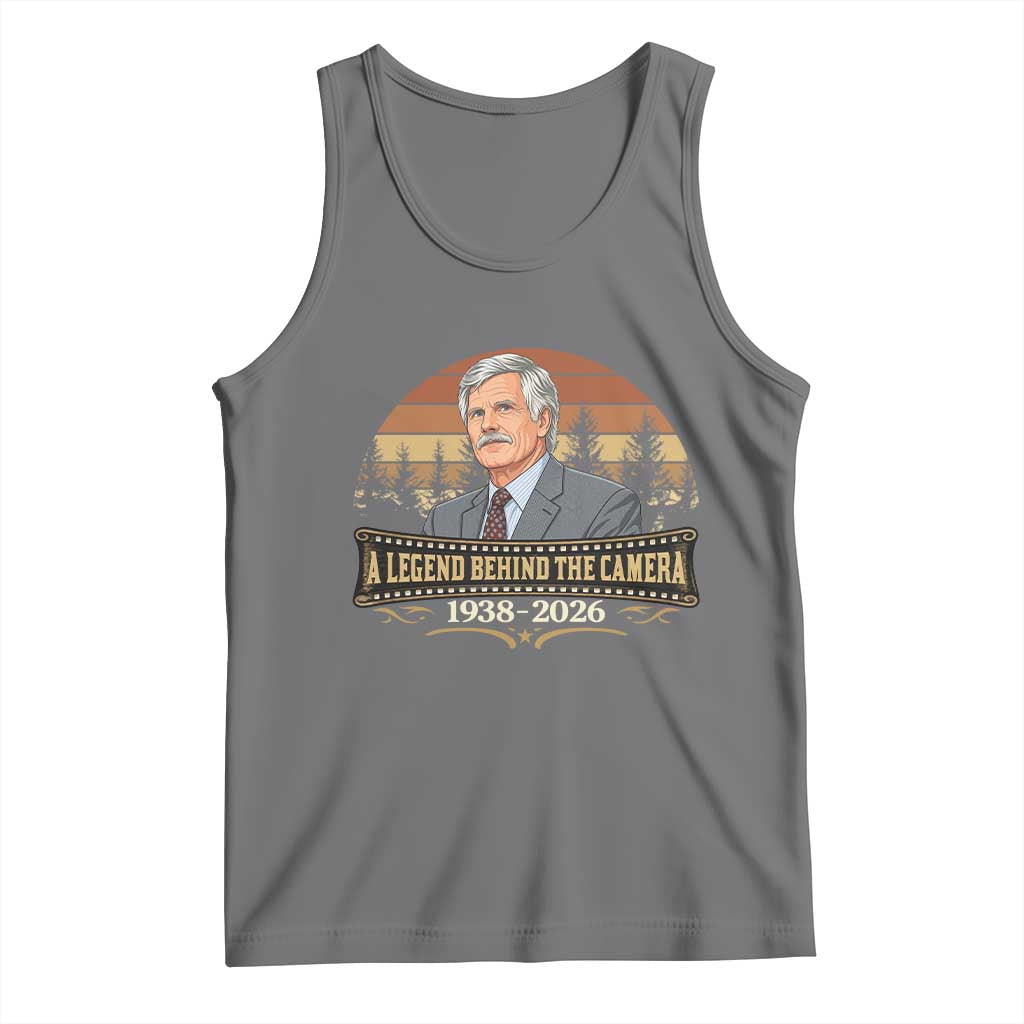 Media Mogul Turner Memorial Tank Top A Legend Behind The Camera TS14 Black Heather Print Your Wear