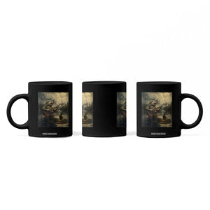Weird Bass Fish Playing Bass Guitar Coffee Mug Funny Cursed Meme TS14 Print Your Wear