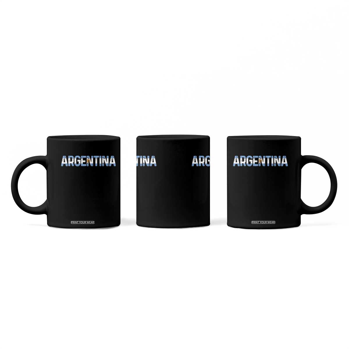 Vintage Argentina Flag Retro Argentinian Coffee Mug TS14 Print Your Wear