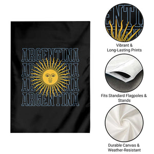 Sol de Mayo Argentina Flag Argentinian Sun Garden Flag TS14 Print Your Wear