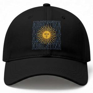 Sol de Mayo Argentina Flag Argentinian Sun Baseball Cap TS14 Print Your Wear