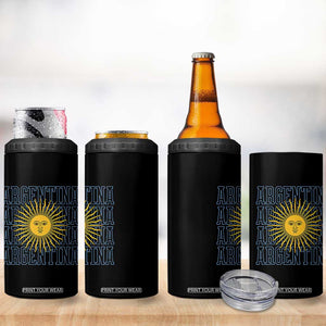 Sol de Mayo Argentina Flag Argentinian Sun 4 in 1 Can Cooler Tumbler TS14 Print Your Wear