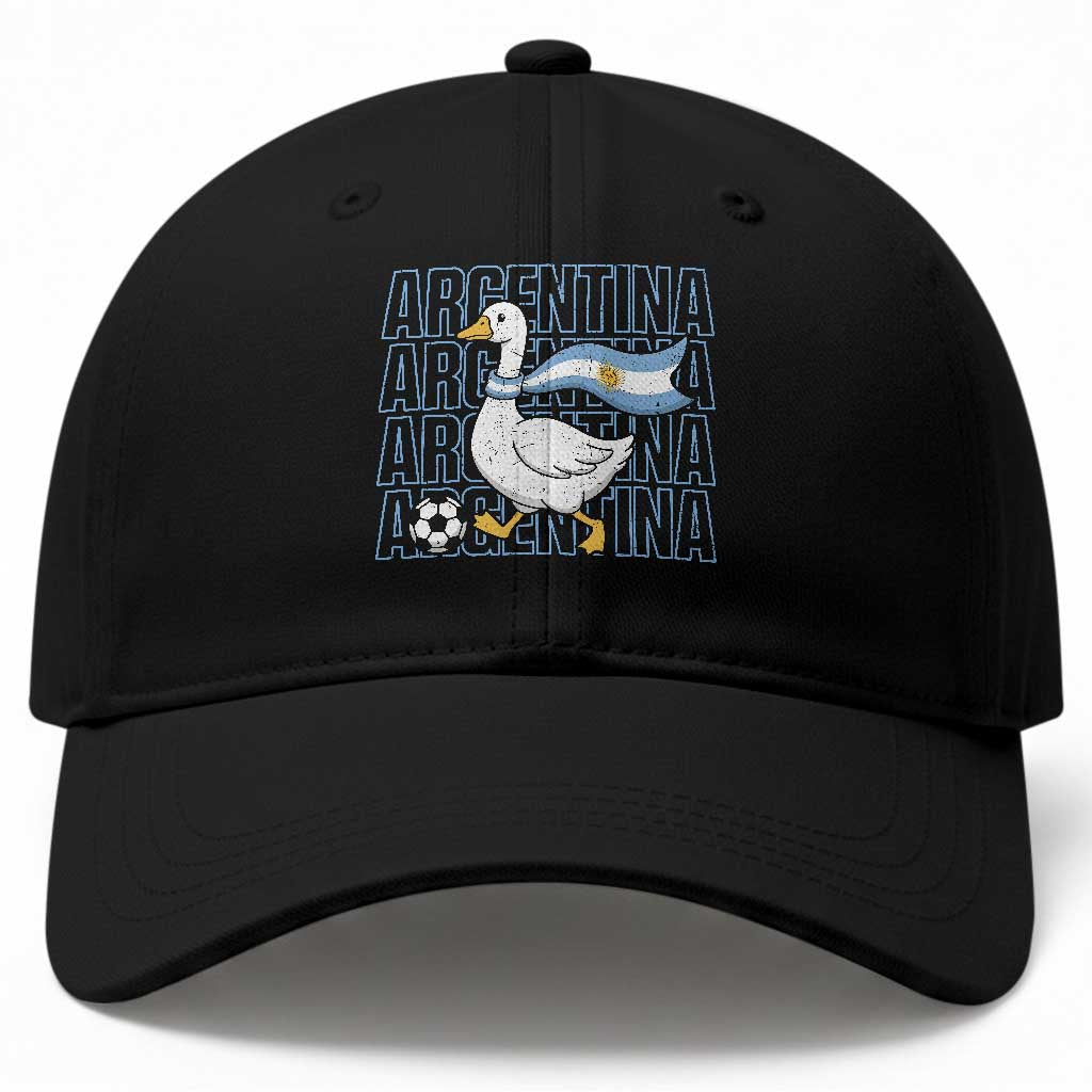 Argentina Soccer Football Baseball Cap Silly Goose Argentinian Flag Fan Supporter TS14 Print Your Wear