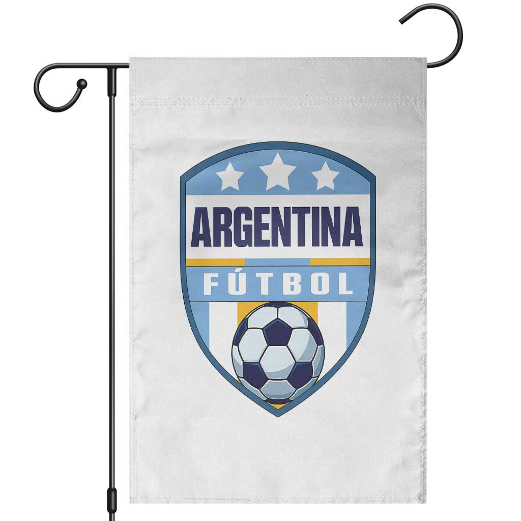 Argentina Soccer Football Garden Flag Argentinian Football Game Day Supporter TS14 White Print Your Wear