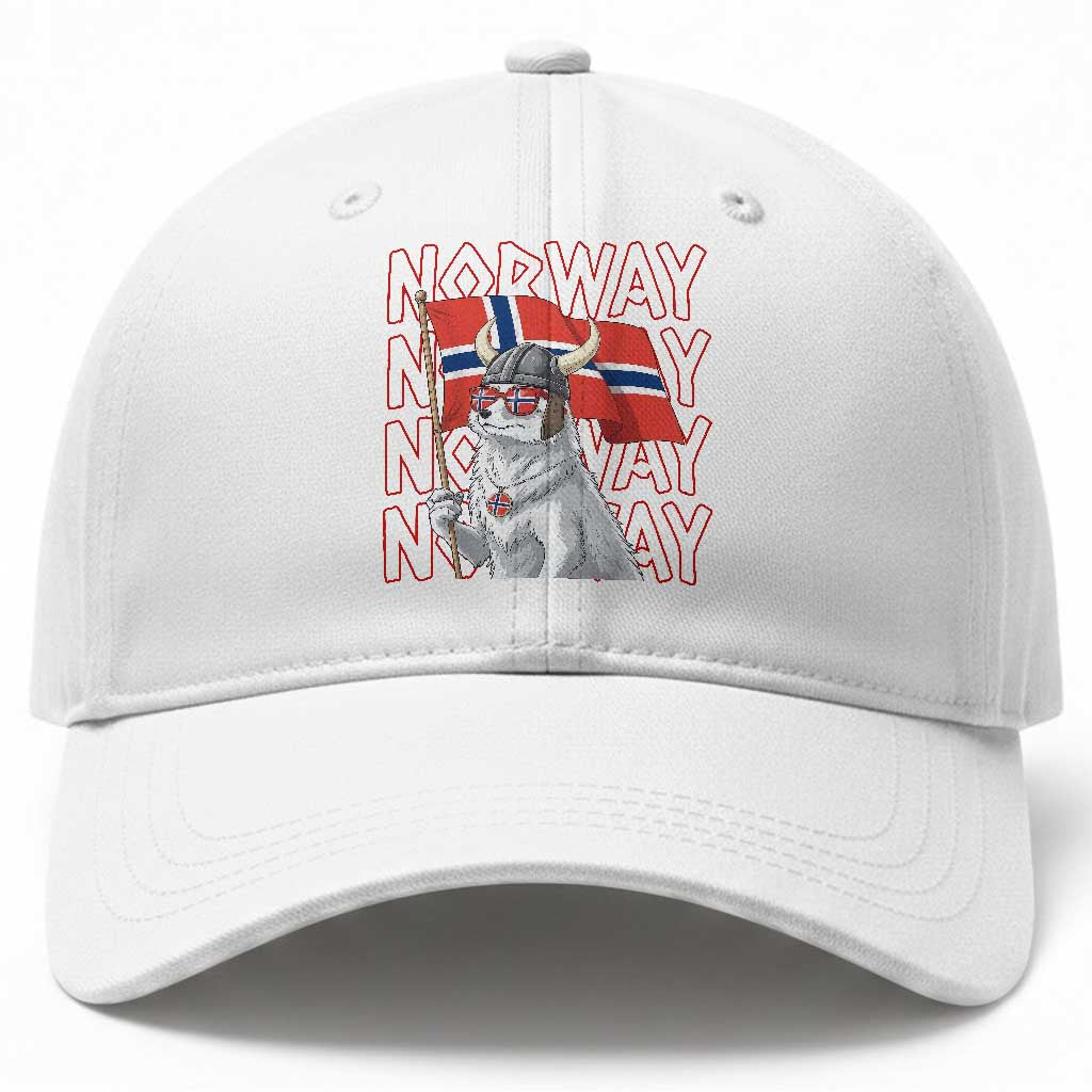 Norwegian Forest Cat Norway Flag Norge Pride Baseball Cap TS14 Print Your Wear