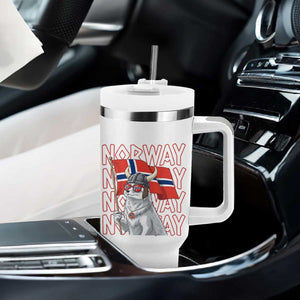 Norwegian Forest Cat Norway Flag Norge Pride Tumbler With Handle TS14 Print Your Wear