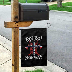 Ro Ro Norwegian Viking Blood Skull Norway Flag Pride Garden Flag TS14 Print Your Wear