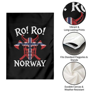 Ro Ro Norwegian Viking Blood Skull Norway Flag Pride Garden Flag TS14 Print Your Wear