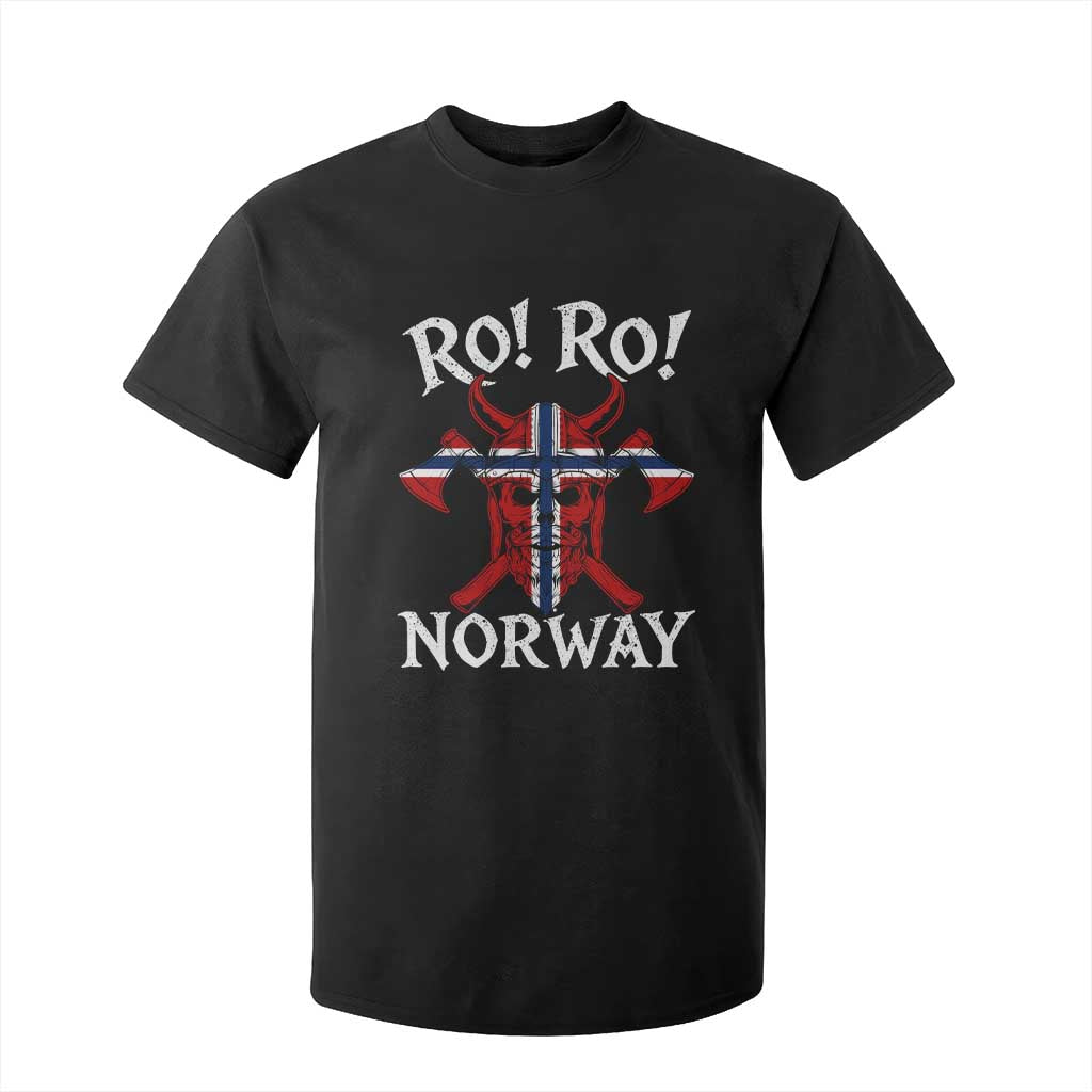 Ro Ro Norwegian Viking Blood Skull Norway Flag Pride T Shirt For Kid TS14 Black Print Your Wear