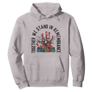 Native American Orange Unity Day Hoodie Together We Stand In Remembrance TS14 Ice Gray Print Your Wear