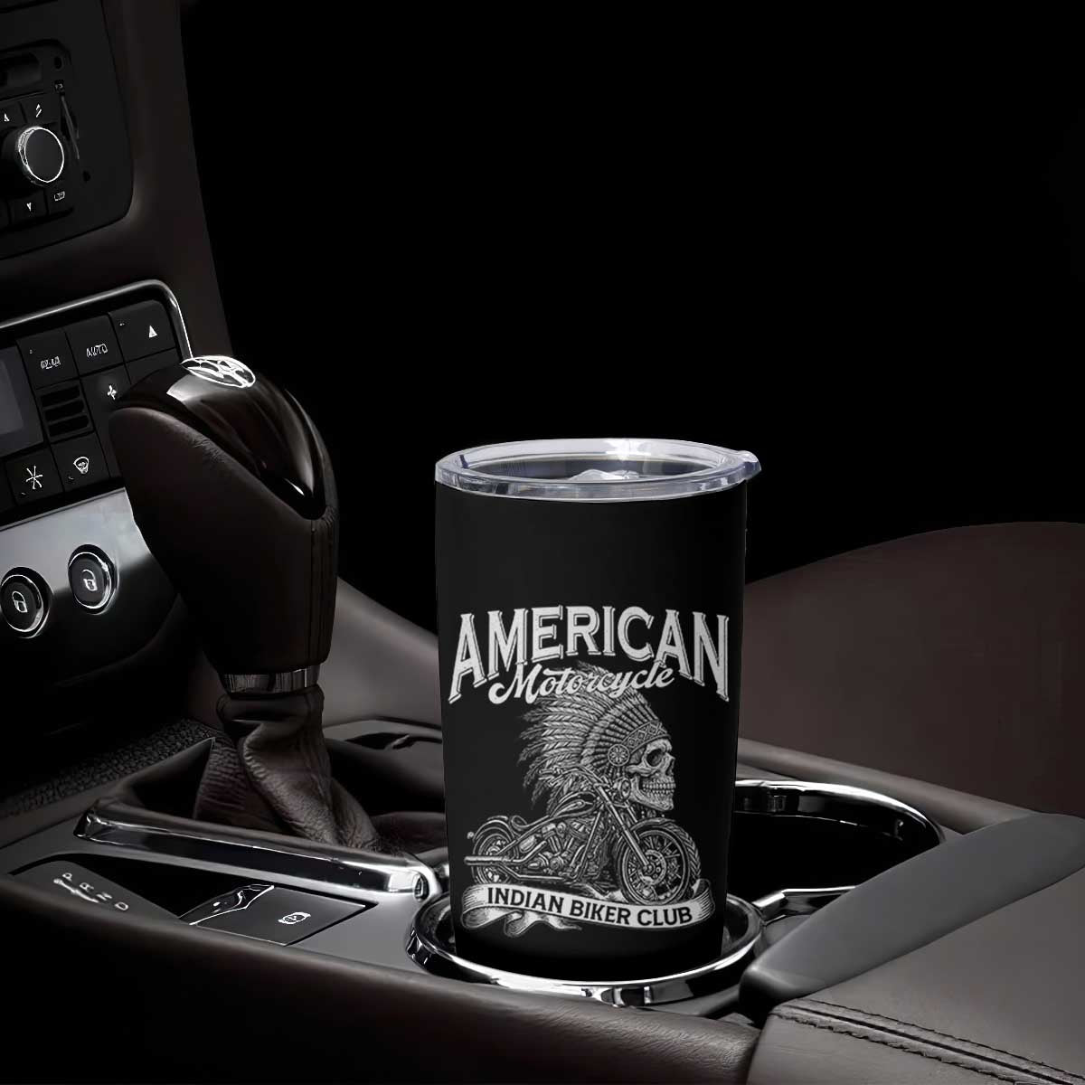 American Mortocycle Indian Native Bikes Club Tumbler Cup TS14 Print Your Wear