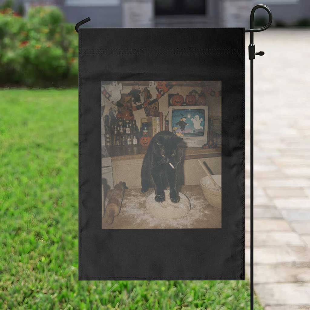 Spooky Biscuits Bakery Garden Flag Funny Black Cat Halloween Gift TS14 Print Your Wear