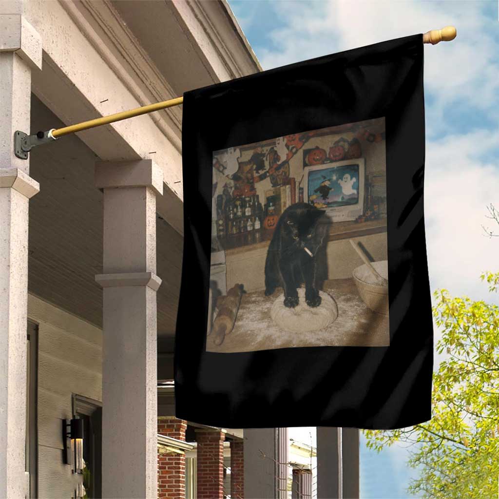 Spooky Biscuits Bakery Garden Flag Funny Black Cat Halloween Gift TS14 Print Your Wear