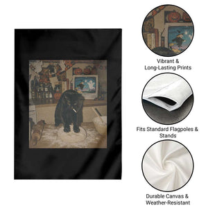 Spooky Biscuits Bakery Garden Flag Funny Black Cat Halloween Gift TS14 Print Your Wear