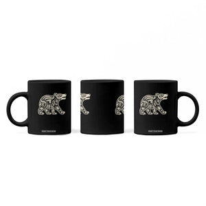 Bear Native Formline Art Salish Haida Tlingit Pacific Animal Coffee Mug TS14 Print Your Wear