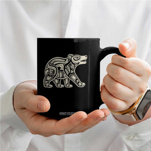 Bear Native Formline Art Salish Haida Tlingit Pacific Animal Coffee Mug TS14 Print Your Wear