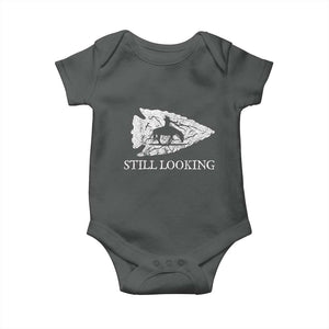 Arrowhead Hunter Native American Baby Onesie Relic Hunter Ancient Artifacts Collection TS14 Dark Heather Print Your Wear