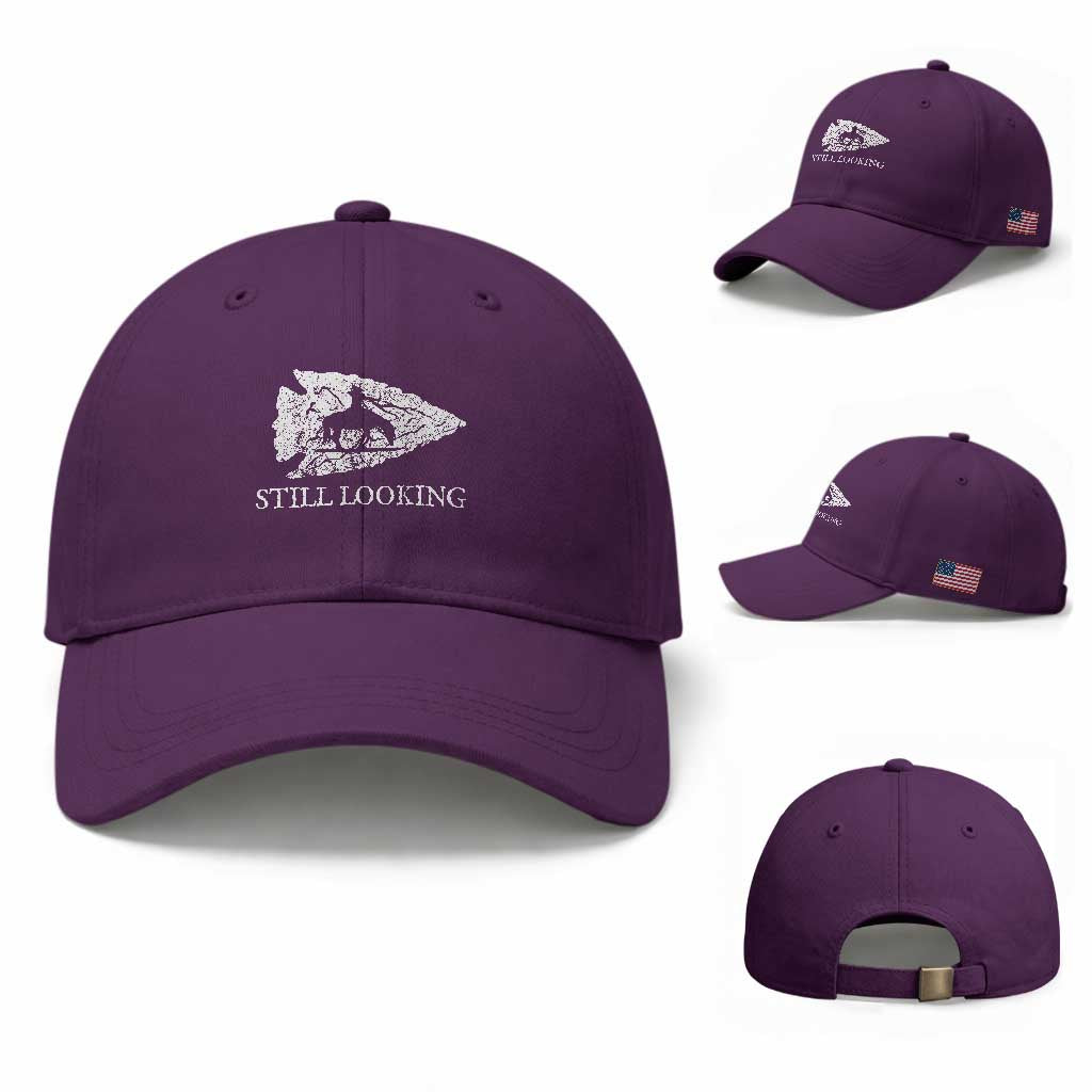 Arrowhead Hunter Native American Baseball Cap Relic Hunter Ancient Artifacts Collection TS14 Baseball Cap Universal Fit Purple Print Your Wear