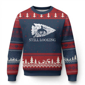 Arrowhead Hunter Native American Ugly Christmas Sweater Relic Hunter Ancient Artifacts Collection TS14 Navy Red Print Your Wear