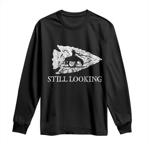 Arrowhead Hunter Native American Long Sleeve Shirt Relic Hunter Ancient Artifacts Collection TS14 Black Print Your Wear