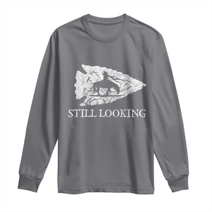 Arrowhead Hunter Native American Long Sleeve Shirt Relic Hunter Ancient Artifacts Collection TS14 Charcoal Print Your Wear