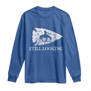 Arrowhead Hunter Native American Long Sleeve Shirt Relic Hunter Ancient Artifacts Collection TS14 Royal Blue Print Your Wear
