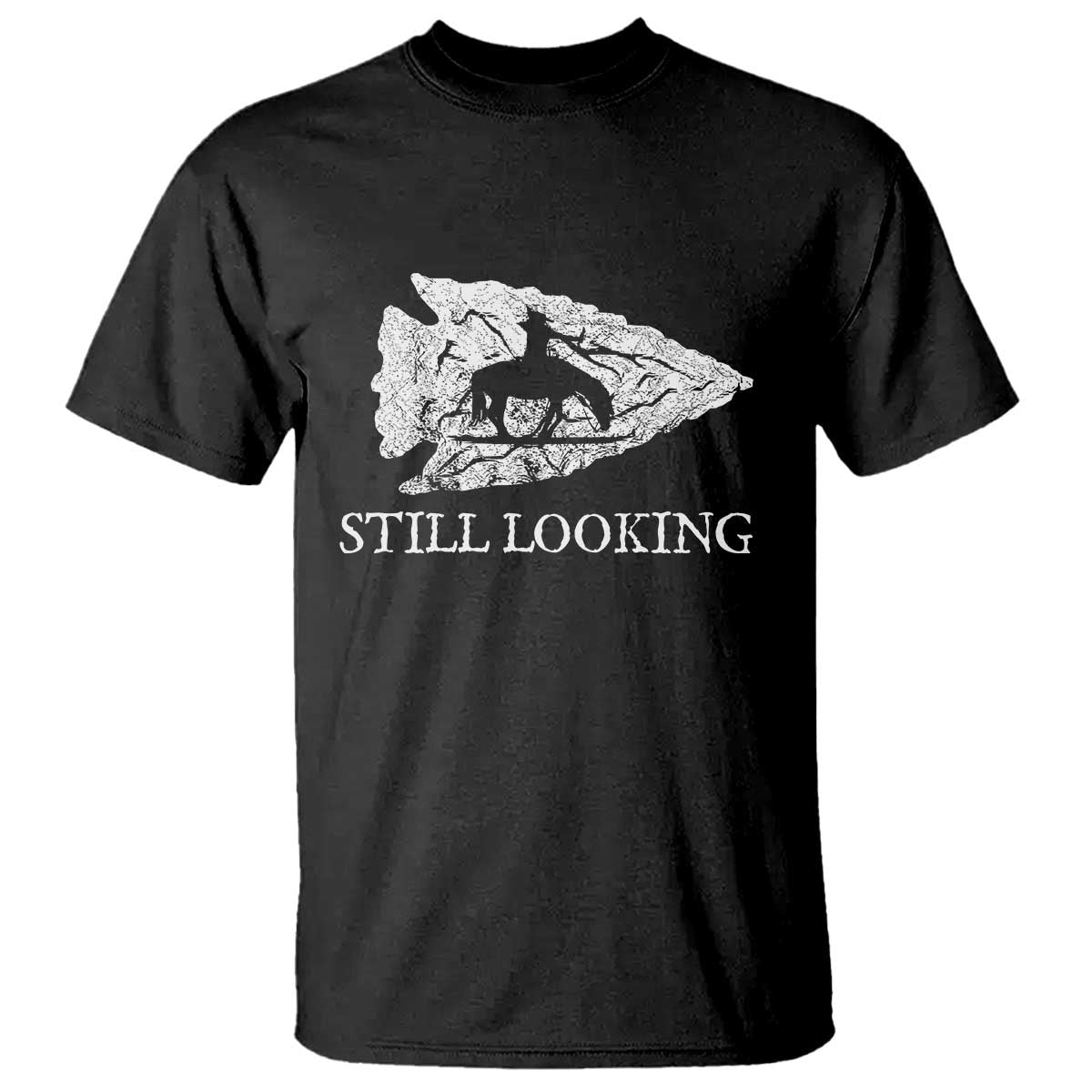 Arrowhead Hunter Native American T Shirt Relic Hunter Ancient Artifacts Collection TS14 Black Print Your Wear