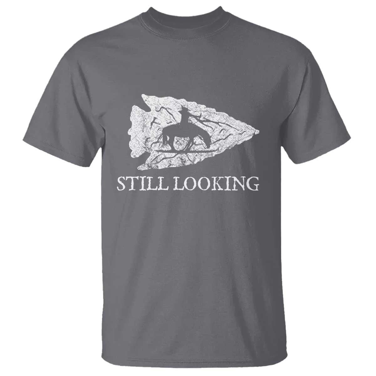 Arrowhead Hunter Native American T Shirt Relic Hunter Ancient Artifacts Collection TS14 Charcoal Print Your Wear